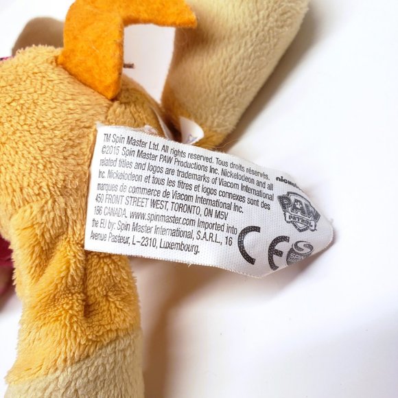 Paw Patrol Skye Spin Master Plush Stuffed Animal Dog Pink 2015 - Picture 6 of 9